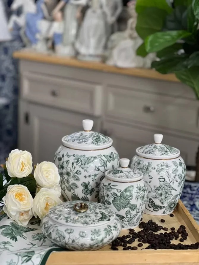 کندی های مصرفی یا پاسماوری چکاوک ۳ تایی سبز - Image 2