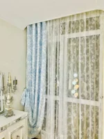 ۱ پنل پرده زیبا مخمل پورش - تصویر 2