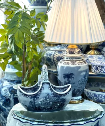 ظرف پذیرایی آنتیک کادویی و پذیرایی کشکول