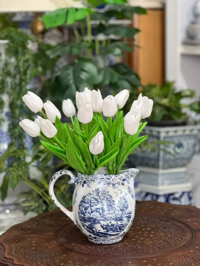 پارچ  قلم آبی طرح سورتمه - Image 4