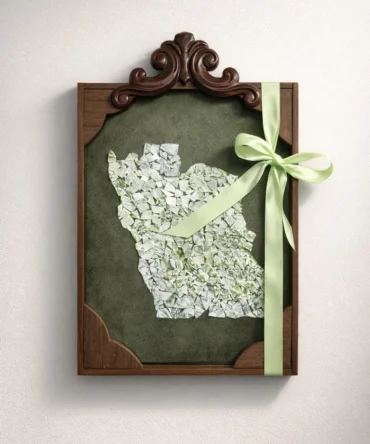 قاب ایران خانم  ۳۰ در ۴۰ سانت