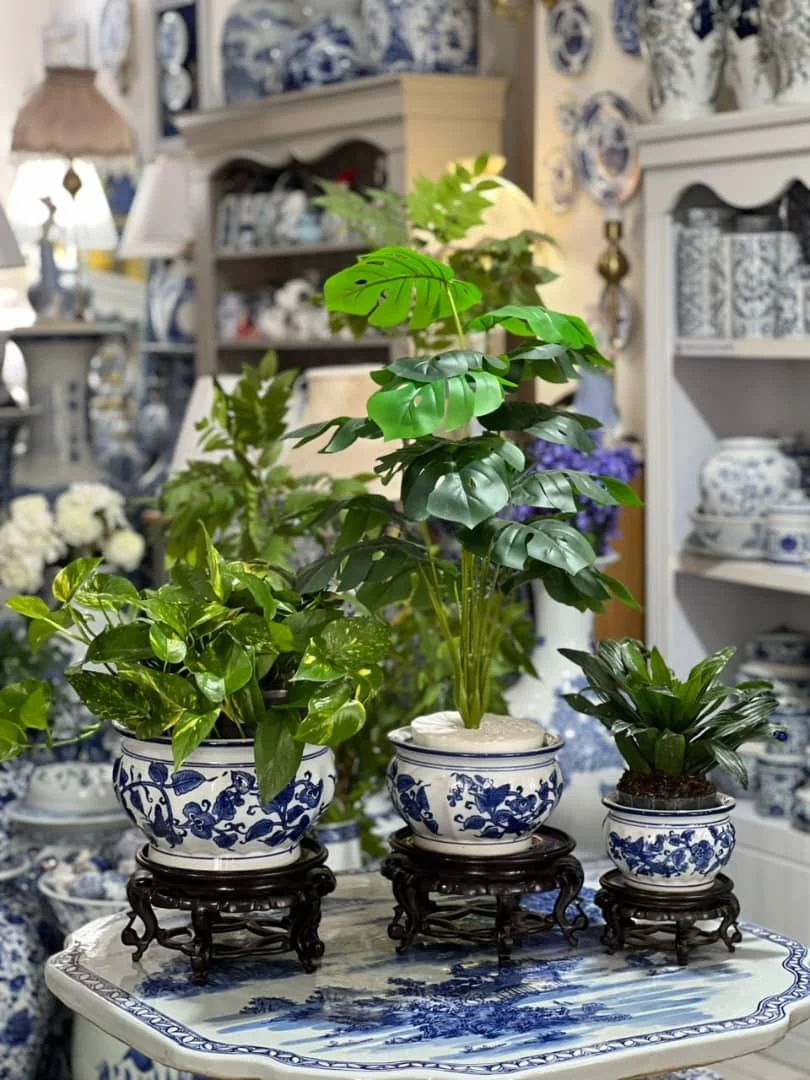 Untitled 3 تیکه گلدان برای گیاه طبیعی - Image 1