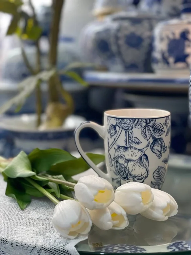 ماگ نقش گل - Image 2