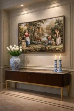 قاب مخمل طرح کوبلن ۸۰ در ۴۰